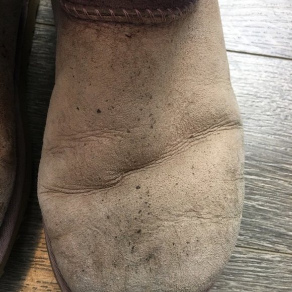 UGG Patchwork Classic Short Boots Purple/Pink/Teal - Picture 8 of 11